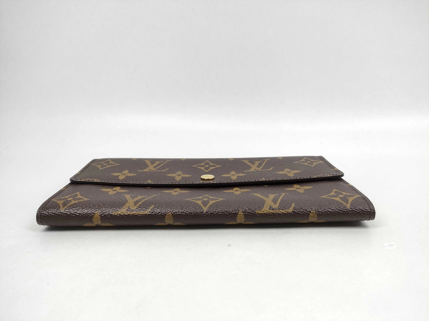 Louis Vuitton Vintage Sarah Monogram Canvas, Brown, Canvas, Wallet