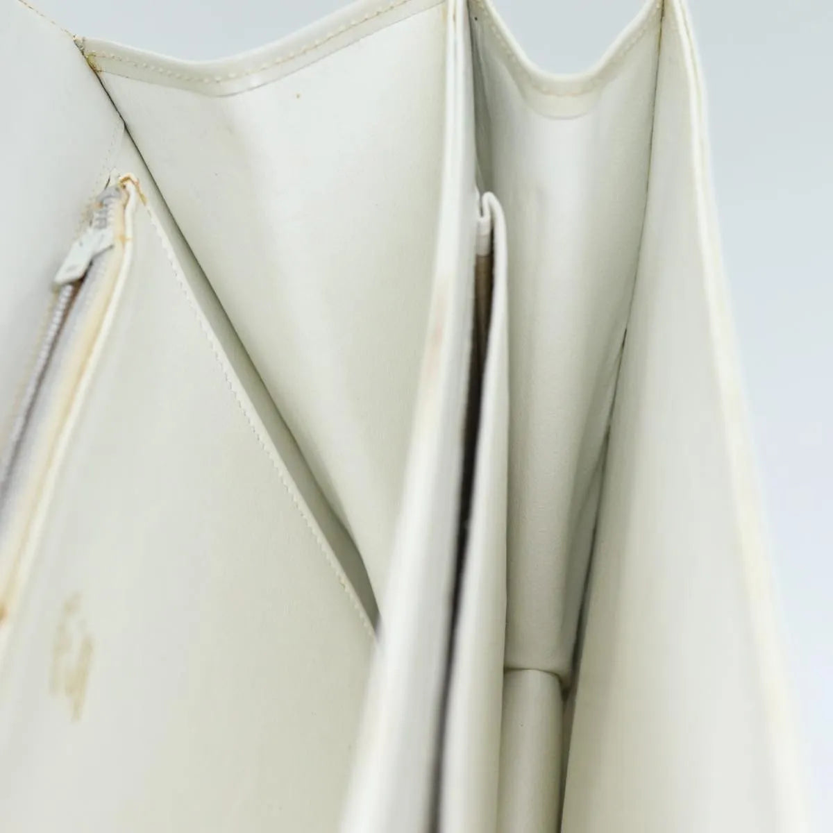 Gucci Sylvie 1969 Top Handle Leather, White, Leather, Handbag