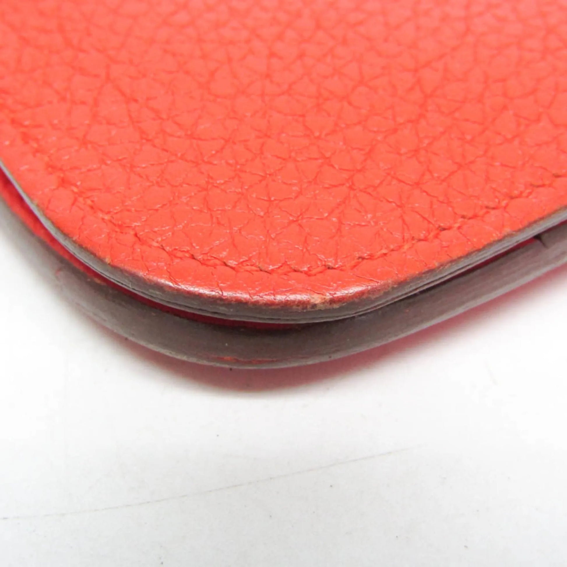 Hermes Dogon Duo Combined Leather, Red, Leather, Wallet