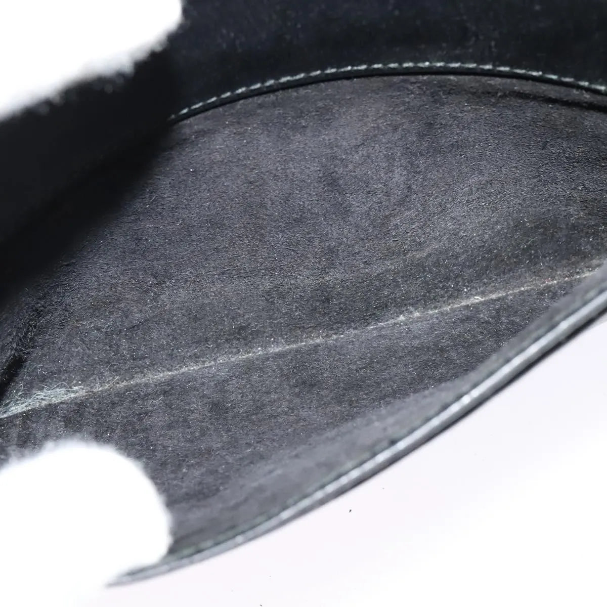 Gucci Vintage Leather, Black, Leather, Shoulder Bag