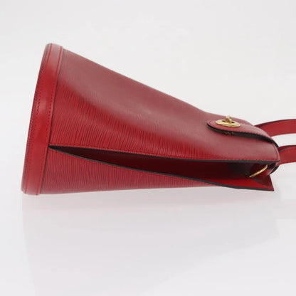 Louis Vuitton Cluny Epi Leather, Red, Leather, Shoulder Bag