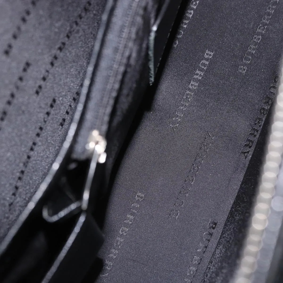 Burberry BUSINESS BLACK LEATHER, Black, Leather, Briefcase