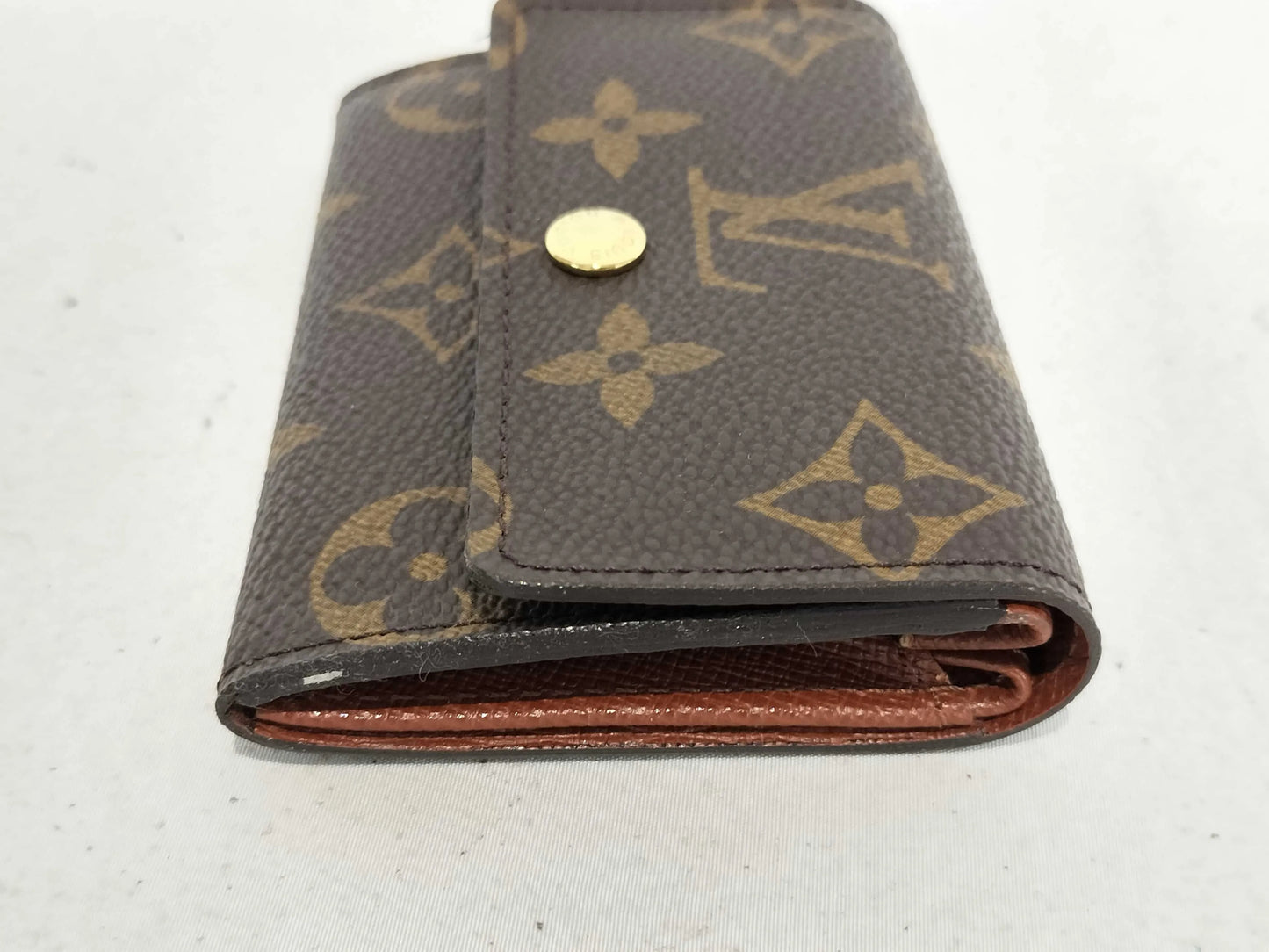 Louis Vuitton Porte-Monnaie Coin Purse Monogram Canvas, Brown, Canvas, Wallet