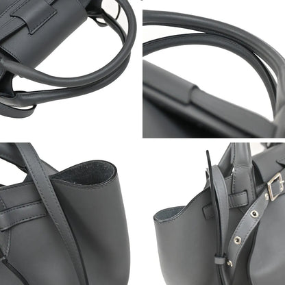 Celine Big Smooth Leather, Gray, Leather, Handbag