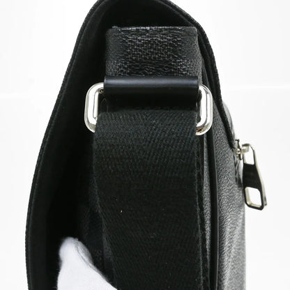 Louis Vuitton Bastille Damier, Black, Canvas, Shoulder Bag