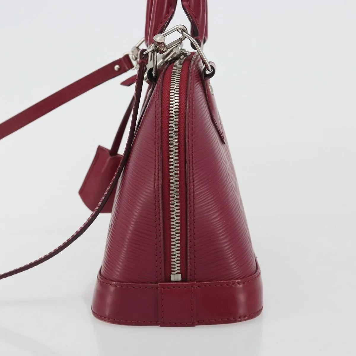 Louis Vuitton Alma Epi, Pink, Leather, Handbag