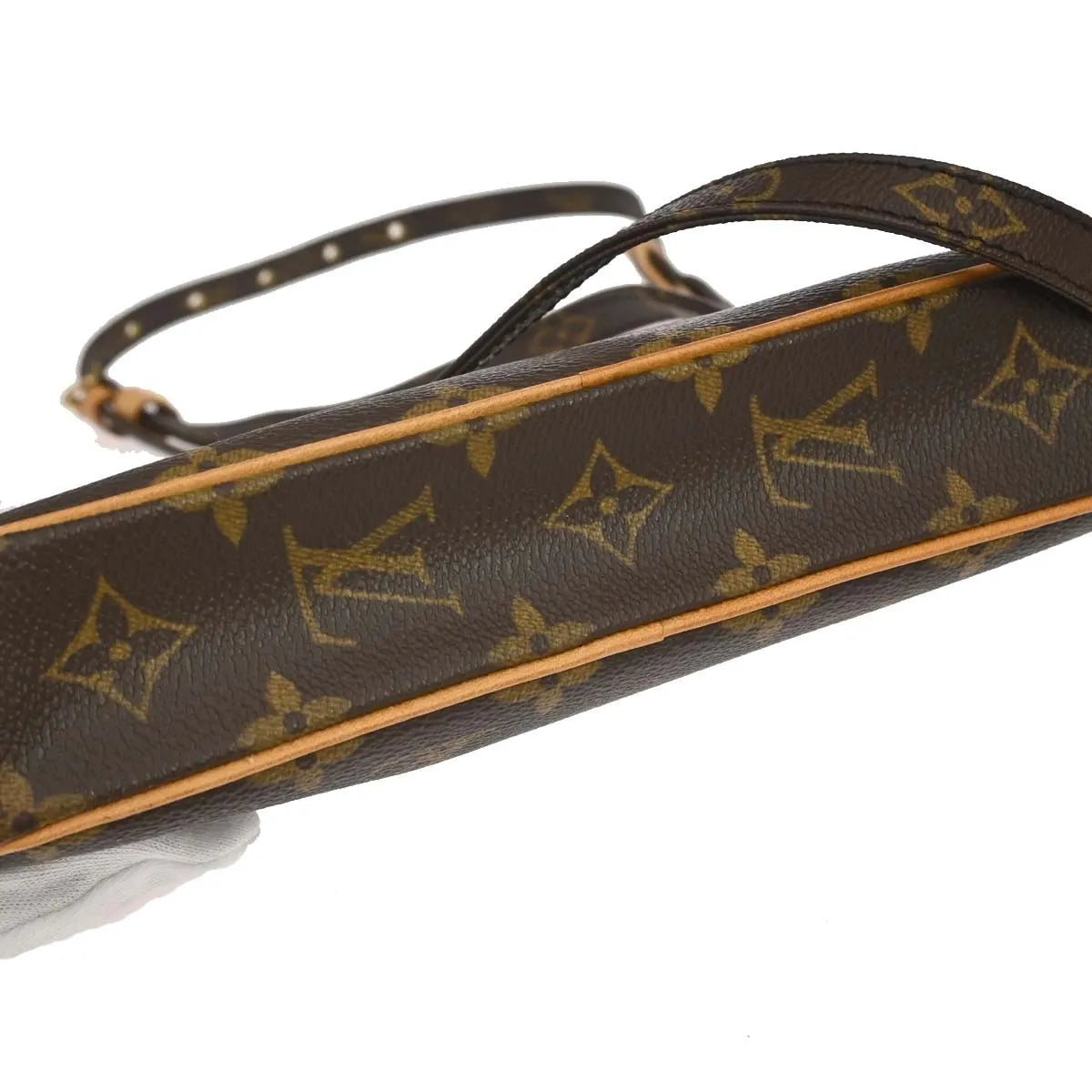 Louis Vuitton Pochette Marly Bandouliere Monogram Canvas, Brown, Canvas, Shoulder Bag