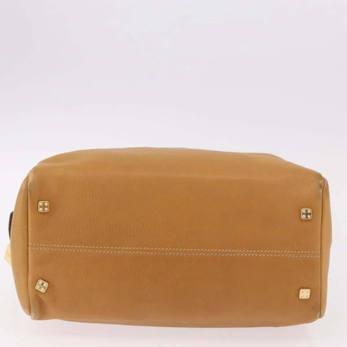 Loewe Anagram Leather, Beige, Leather, Handbag