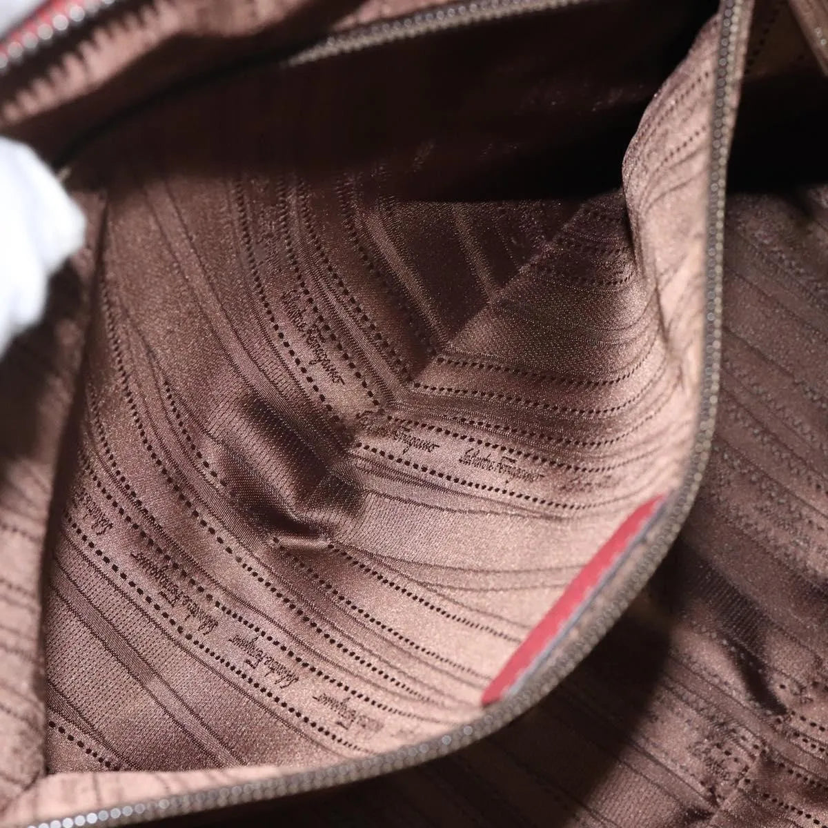 Salvatore Ferragamo Gancini Leather, Pink, Leather, Handbag