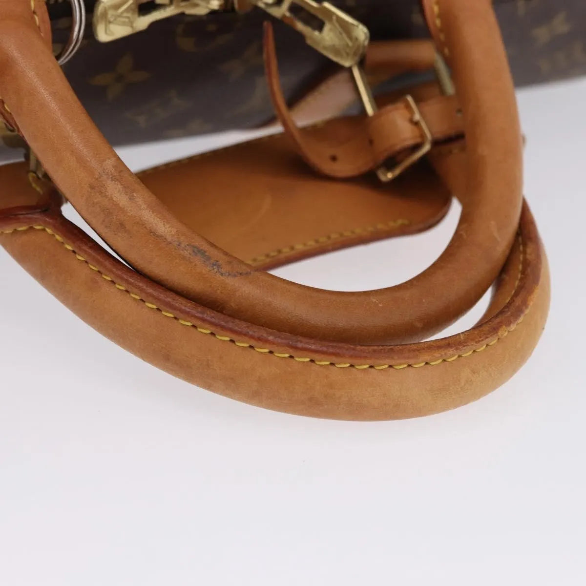 Louis Vuitton Keepall Bandoulière Monogram, Brown, Canvas, Travel Bag