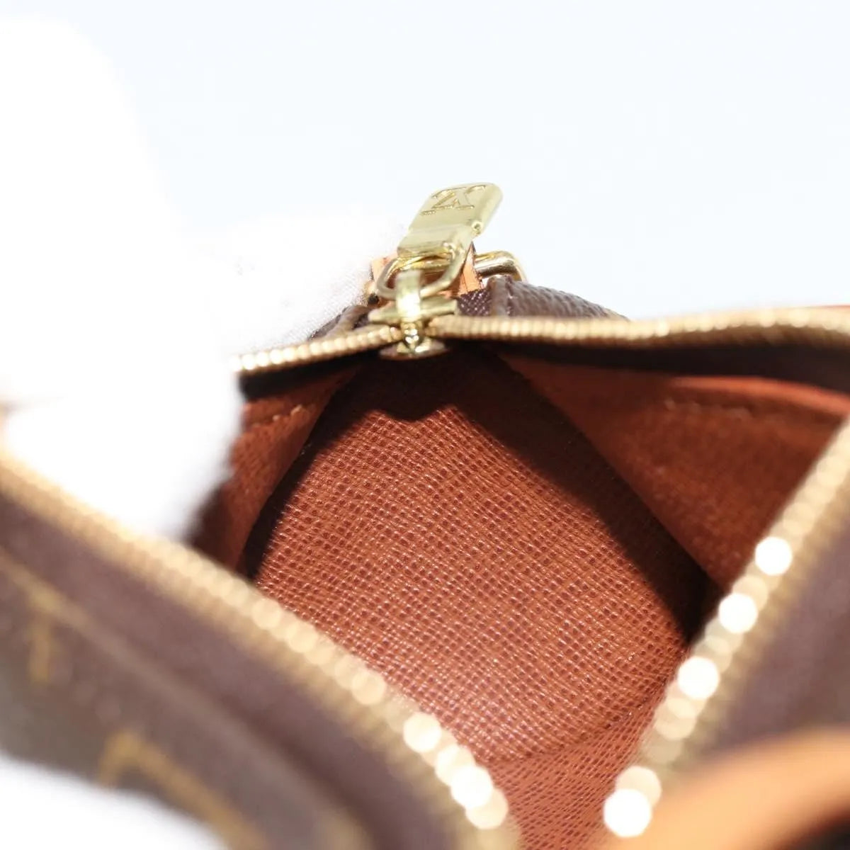 Louis Vuitton Pochette Papillon Monogram, Brown, Canvas, Clutch