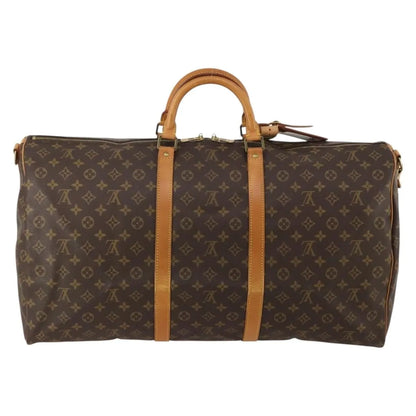 Louis Vuitton Keepall Bandouliere Monogram Canvas, Brown, Canvas, Travel Bag