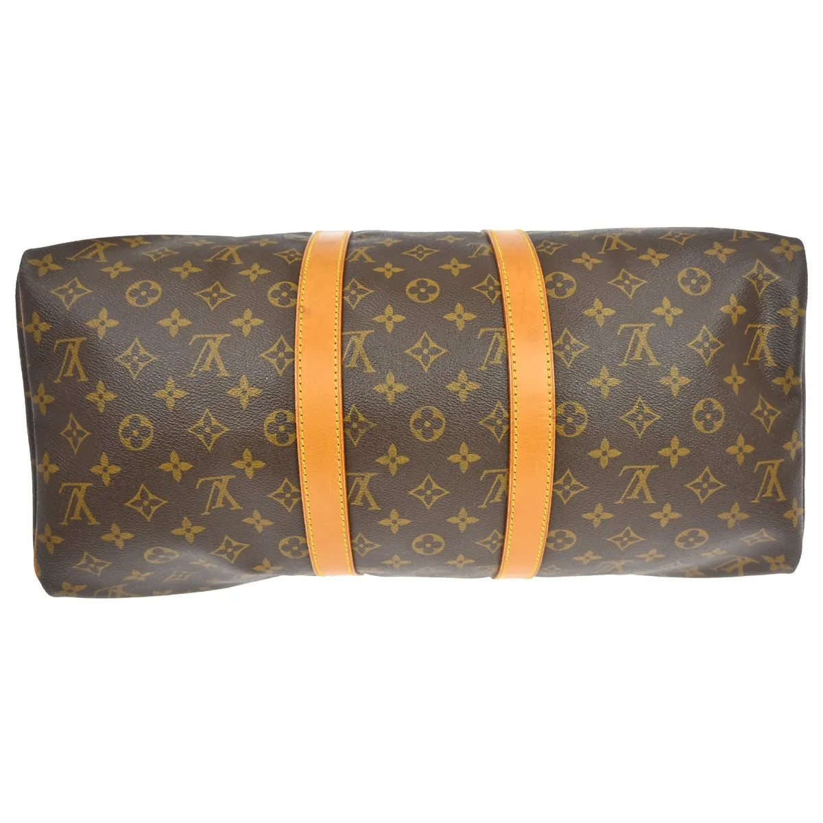 Louis Vuitton Keepall Monogram Canvas, Brown, Canvas, Travel Bag
