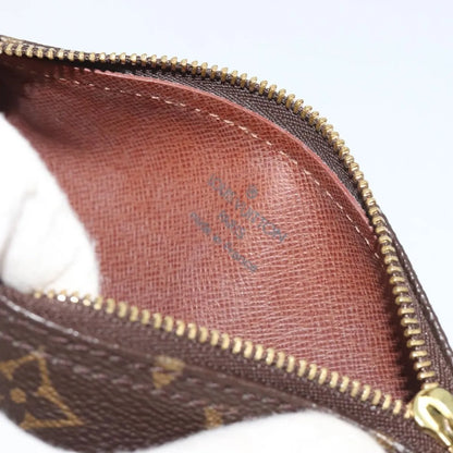 Louis Vuitton Papillon Pochette Monogram Canvas, Brown, Canvas, Clutch