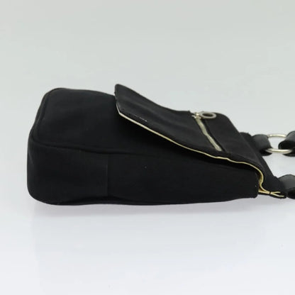 Burberry Blue Label Canvas, Black, Canvas, Shoulder Bag
