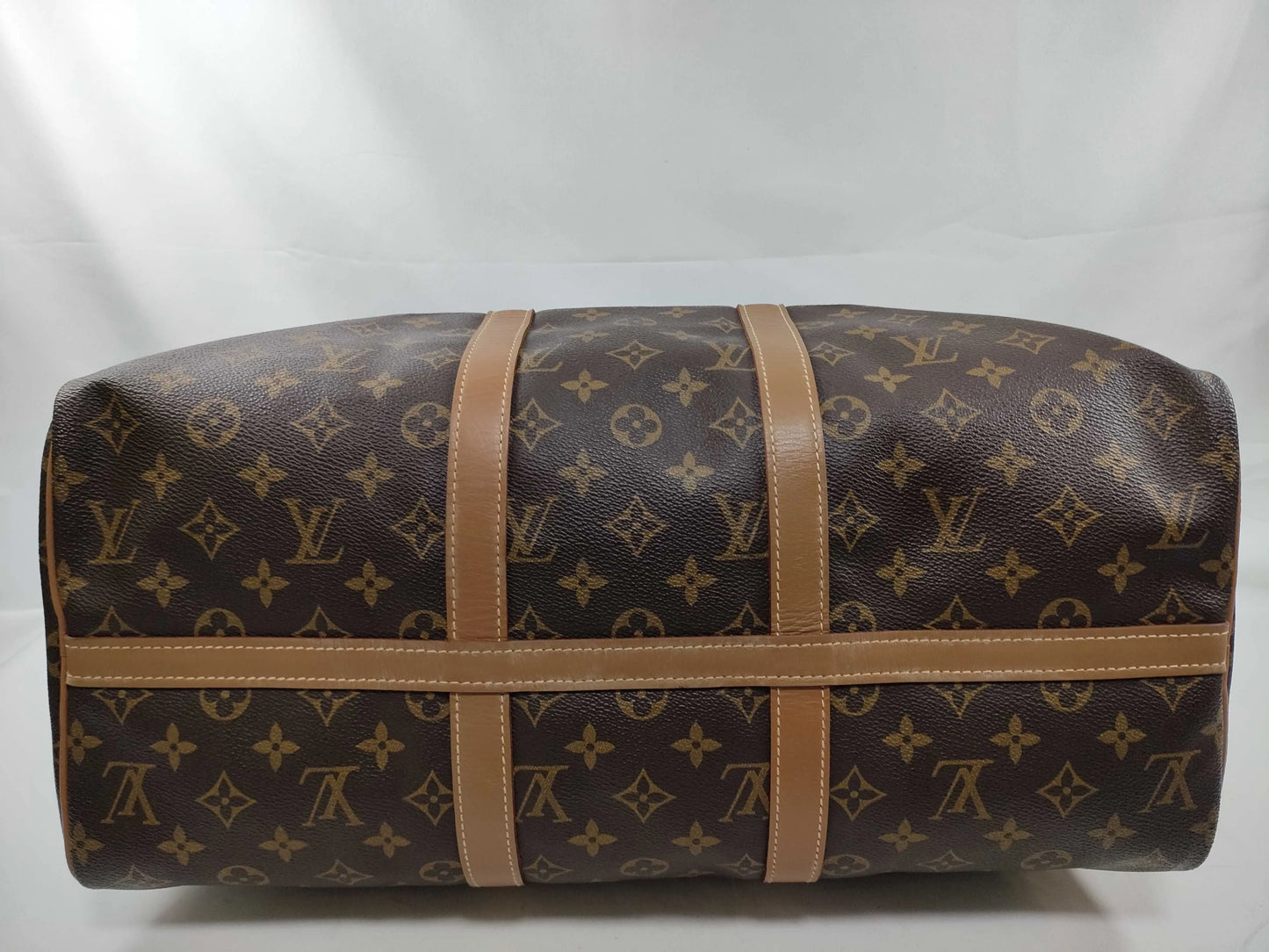 Louis Vuitton Keepall Bandouliere Monogram Canvas, Brown, Canvas, Travel Bag