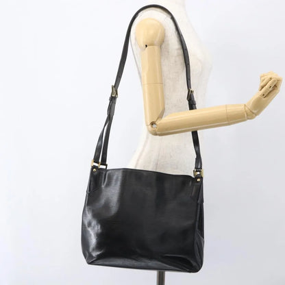 Louis Vuitton Mandara Epi Leather, Black, Leather, Shoulder Bag
