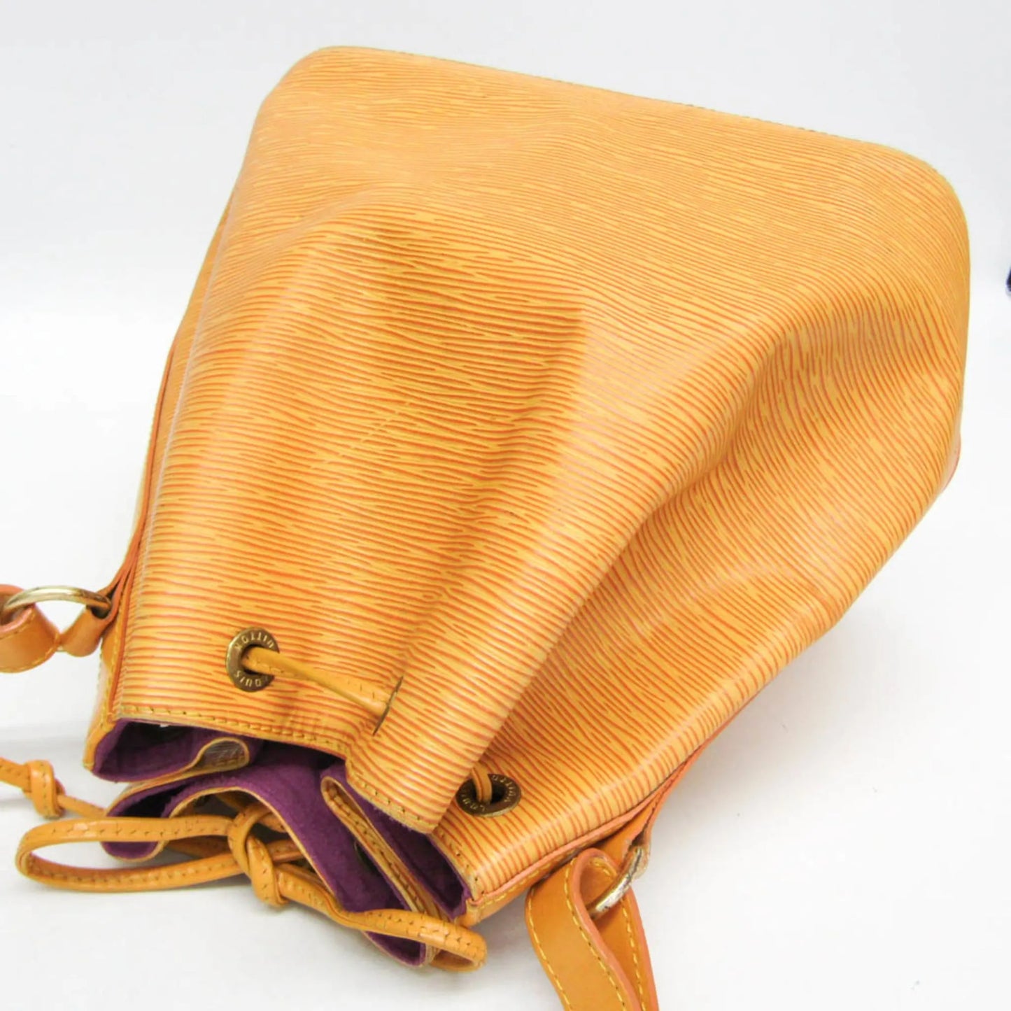 Louis Vuitton Petit Noe Epi Leather, Yellow, Leather, Shoulder Bag