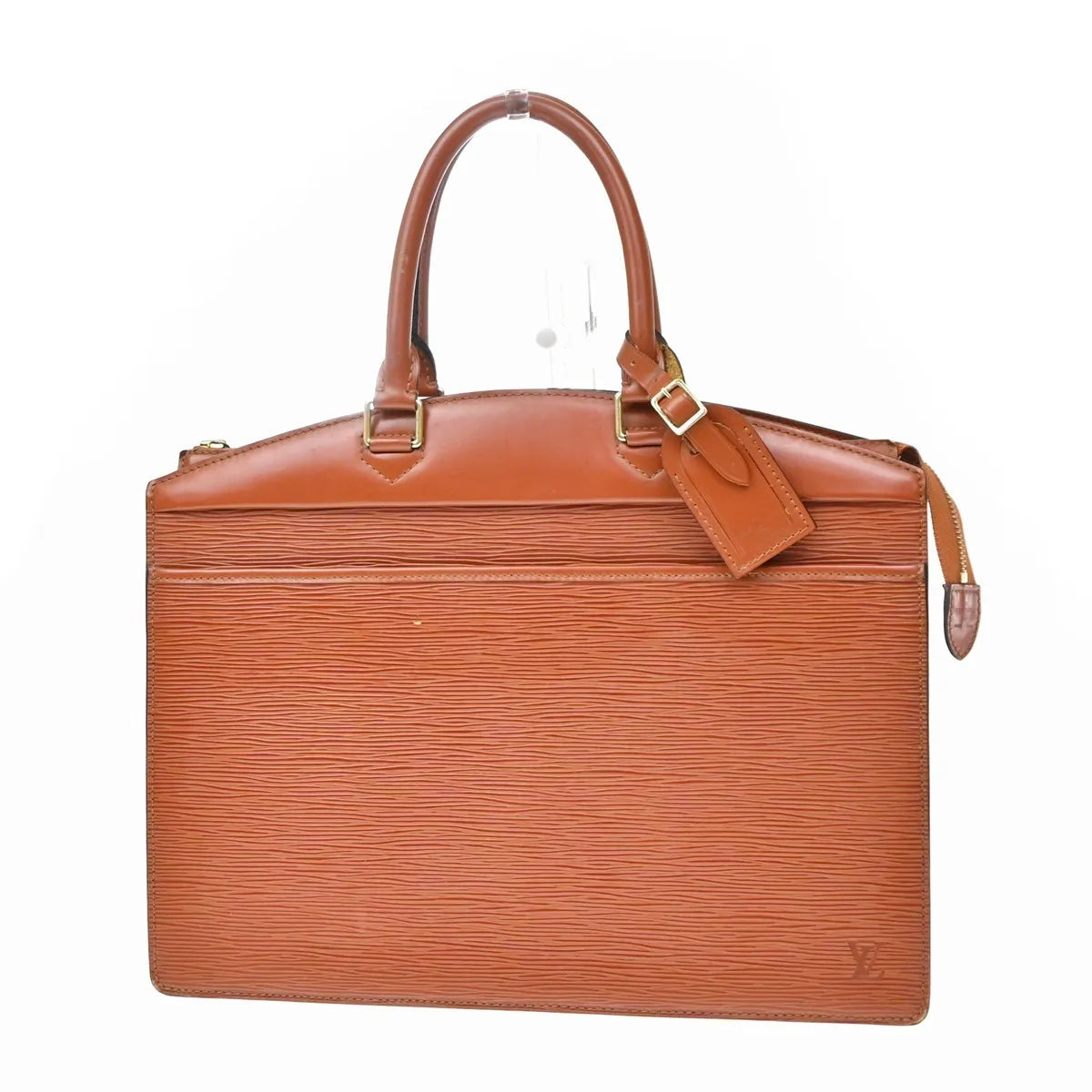 Louis Vuitton Riviera Epi Leather, Brown, Leather, Handbag