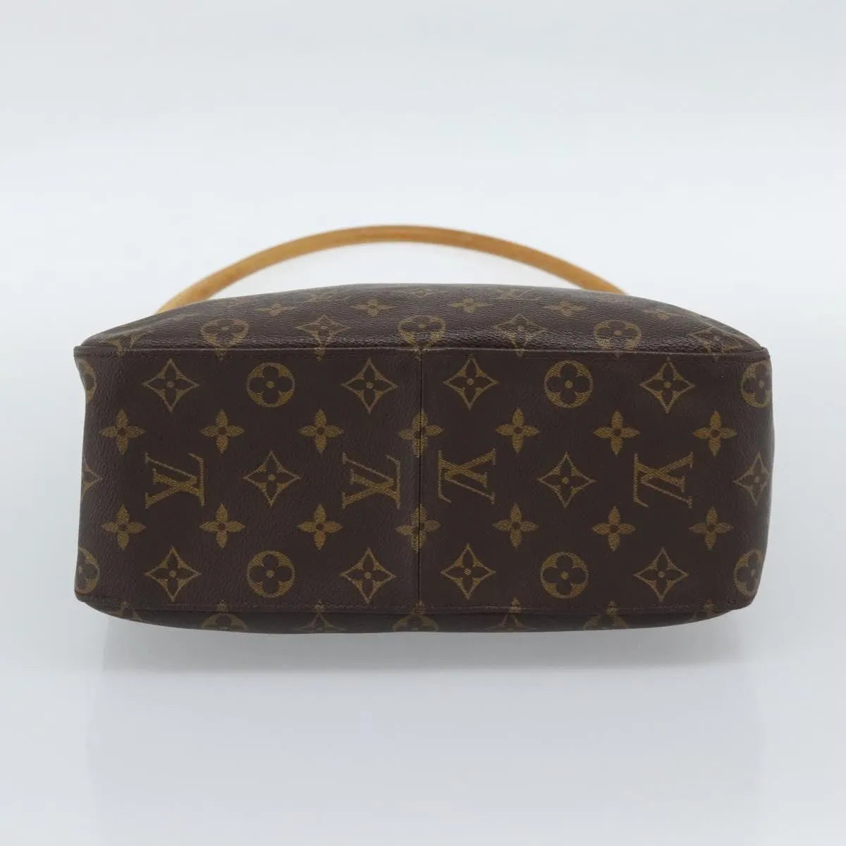 Louis Vuitton Looping Monogram Canvas, Brown, Canvas, Handbag