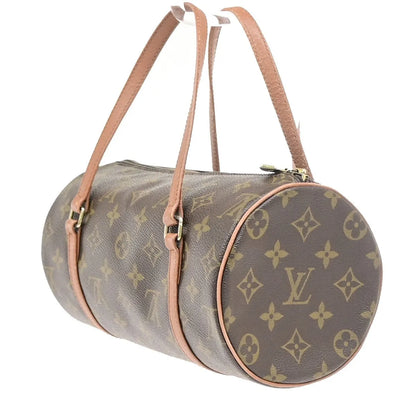 Louis Vuitton Papillon Monogram Canvas, Brown, Canvas, Handbag