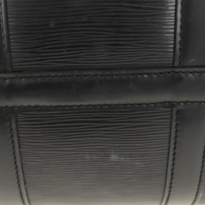 Louis Vuitton Keepall Epi Leather, Black, Leather, Travel Bag