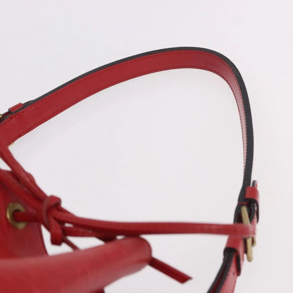Louis Vuitton Noe Epi Leather, Red, Leather, Shoulder Bag