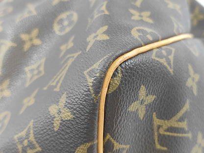 Louis Vuitton Keepall Bandouliere Monogram Canvas, Brown, Canvas, Travel Bag