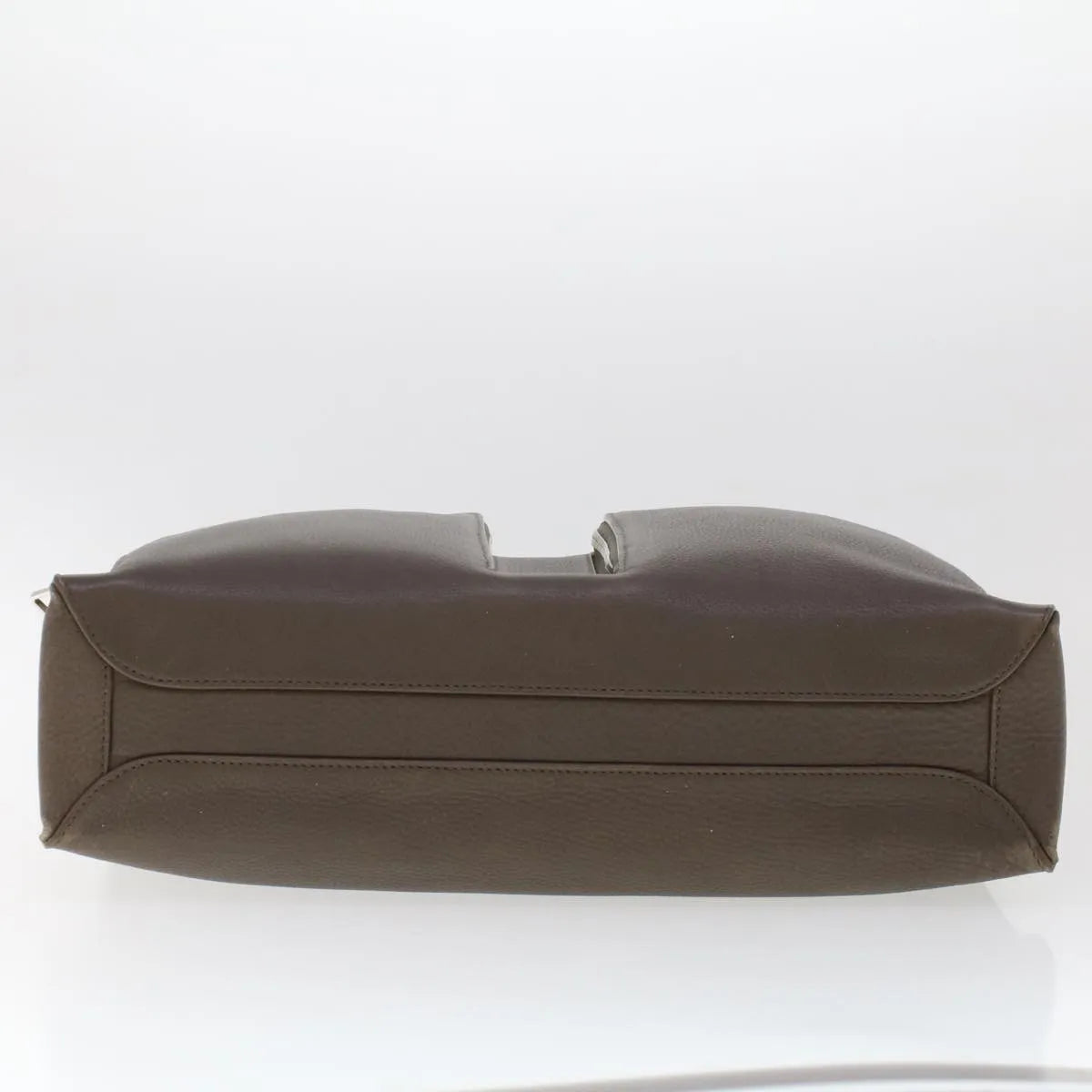Louis Vuitton Naxos Leather, Gray, Leather, Shoulder Bag