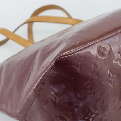 Louis Vuitton Bellevue Monogram Vernis, Purple, Patent Leather, Tote Bag