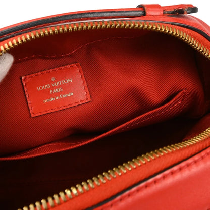 Louis Vuitton Saintonge Monogram Canvas with Leather, Brown, Canvas, Shoulder Bag