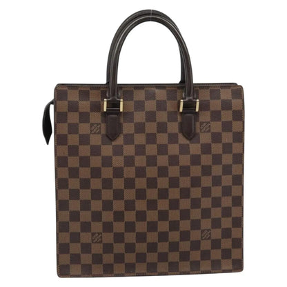 Louis Vuitton Venice Sac Plat Damier, Brown, Canvas, Tote Bag
