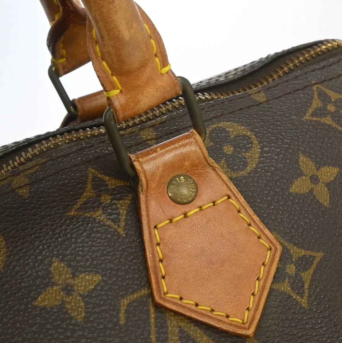 Louis Vuitton Speedy Monogram Canvas, Brown, Canvas, Handbag
