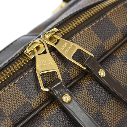 Louis Vuitton Rivington Satchel Damier, Brown, Canvas, Shoulder Bag
