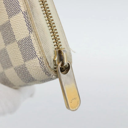 Louis Vuitton Zippy Organizer Damier Ebene, Beige, Canvas, Wallet