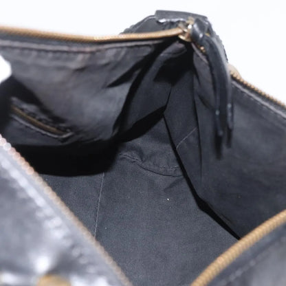 Celine vintage Leather, Black, Leather, Handbag