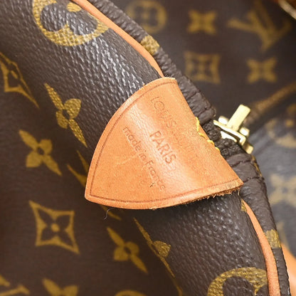 Louis Vuitton Keepall Monogram, Brown, Canvas, Travel Bag