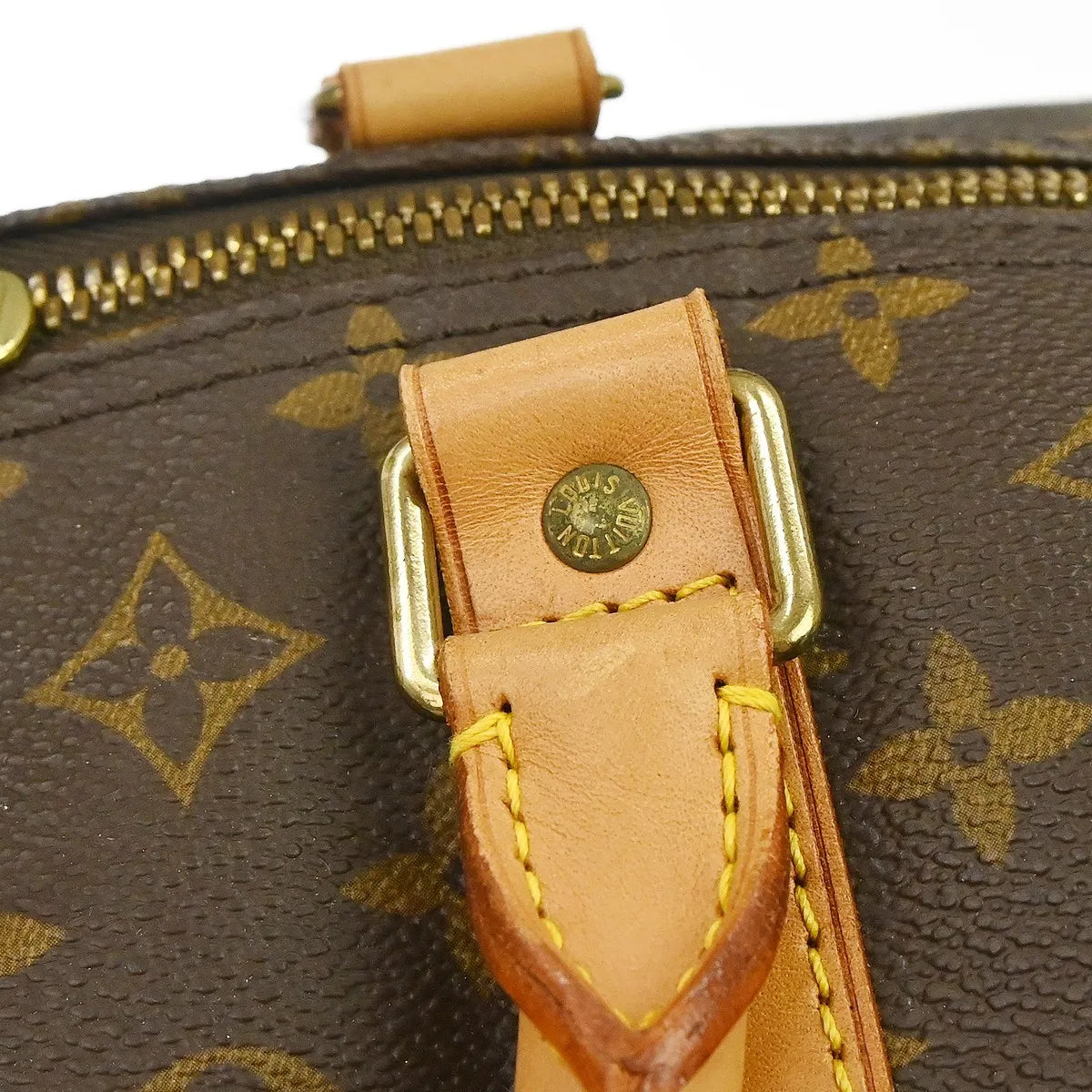 Louis Vuitton Keepall Bandoulière Monogram, Brown, Canvas, Travel Bag