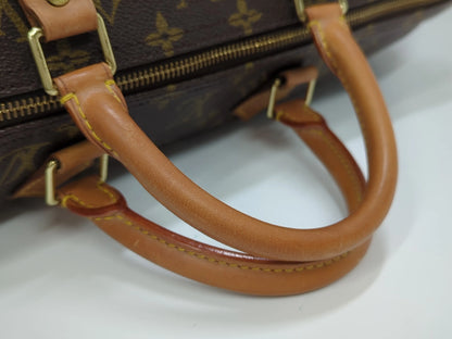 Louis Vuitton Speedy Bandouliere Monogram Canvas, Brown, Canvas, Handbag