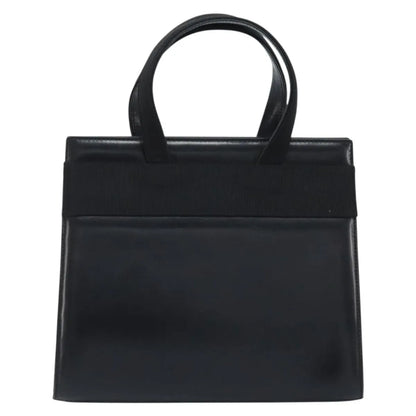 Salvatore Ferragamo Convertible Vara Bow Tote Leather, Black, Leather, Handbag