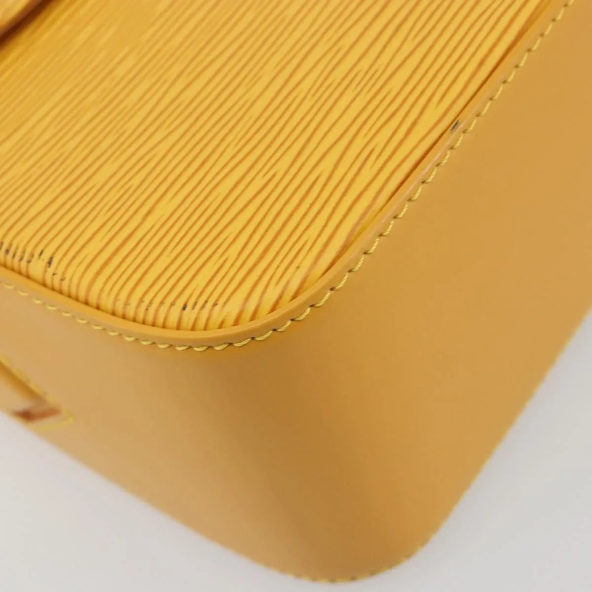 Louis Vuitton Buci Epi Leather, Yellow, Leather, Shoulder Bag