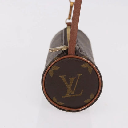 Louis Vuitton Papillon Pochette Monogram Canvas, Brown, Canvas, Clutch