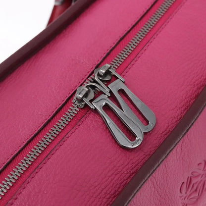 Loewe Amazona Leather, Pink, Leather, Handbag