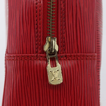 Louis Vuitton Trousse Toiletry Monogram Canvas, Red, Leather, Clutch
