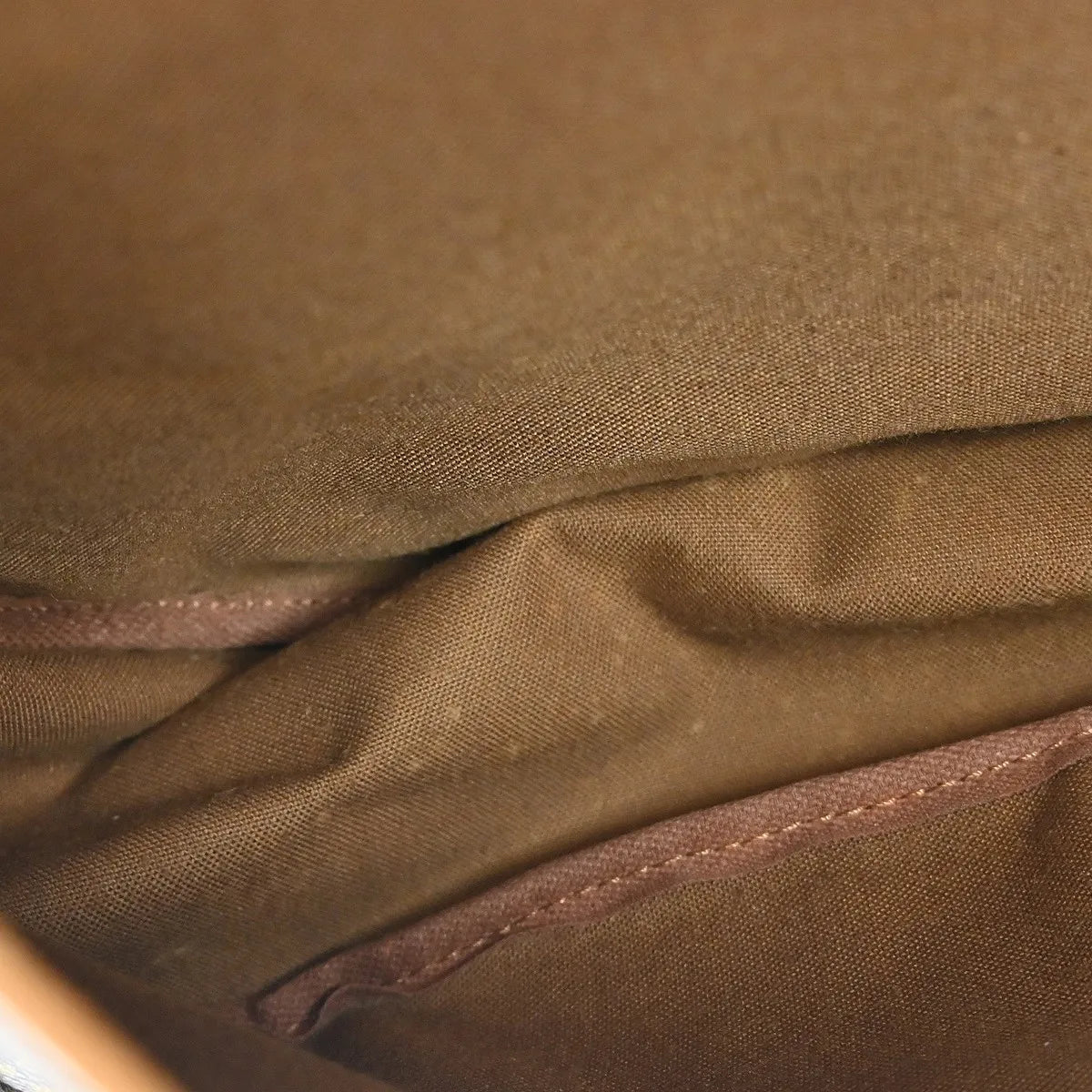 Louis Vuitton Saumur Monogram, Brown, Canvas, Shoulder Bag
