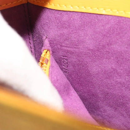 Louis Vuitton Buci Epi Leather, Yellow, Leather, Shoulder Bag