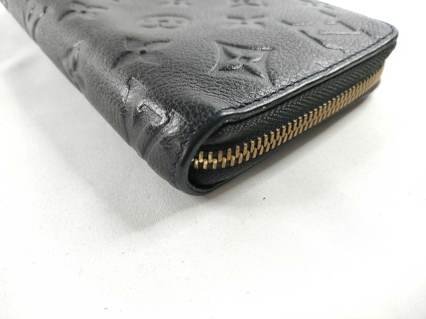 Louis Vuitton Clemence Monogram Empreinte Leather, Brown, Leather, Wallet