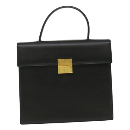 Givenchy Vintage 4G Leather, Black, Leather, Handbag