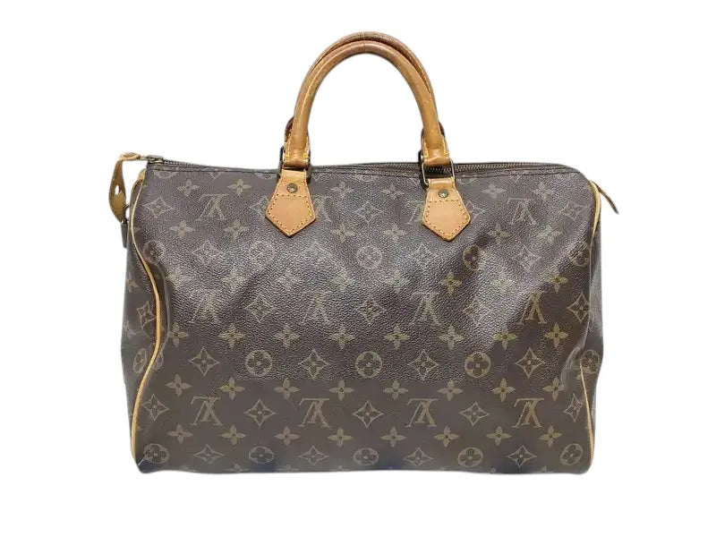 Louis Vuitton Speedy Monogram Canvas, Brown, Canvas, Handbag