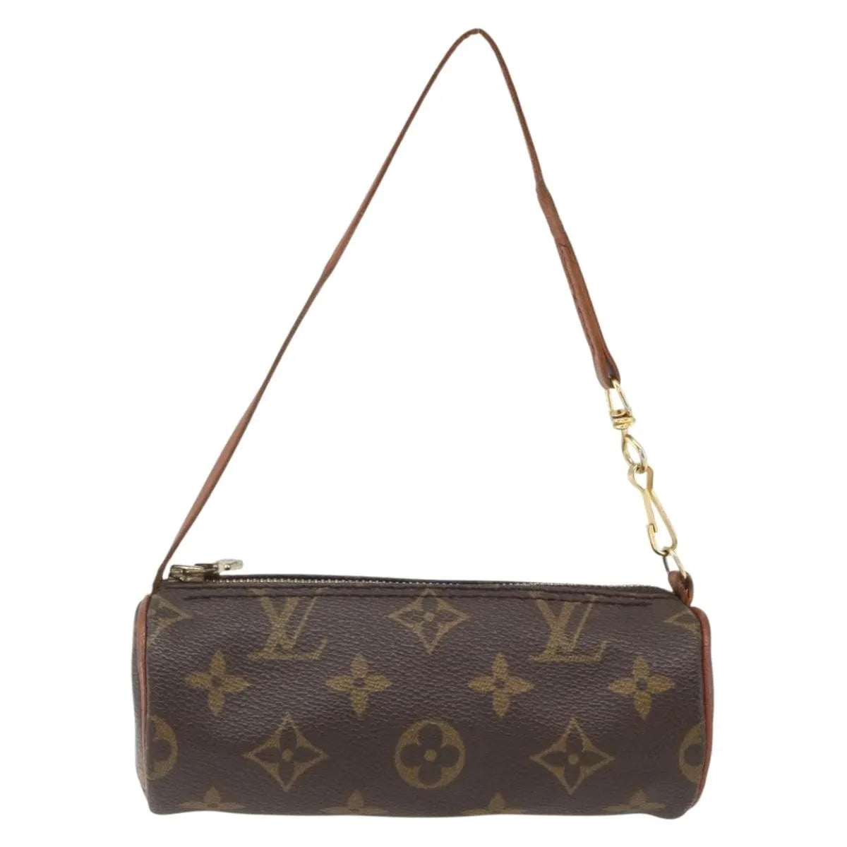 Louis Vuitton Papillon Pochette Monogram Canvas, Brown, Canvas, Clutch